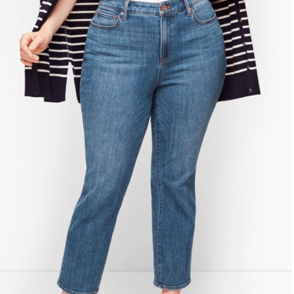 Talbots Denim - Talbots Flawless High Waist Curvy Ankle Jeans 16W